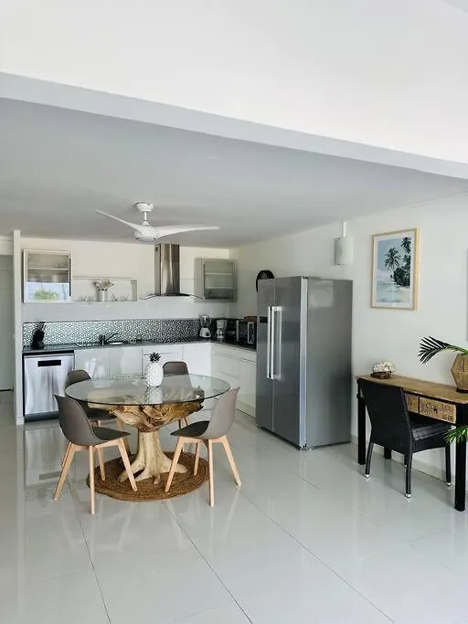 別荘 Palm & Sea, 1 Chambre Sur La Plage, Nettle Bay Beach Club Baie Nettle