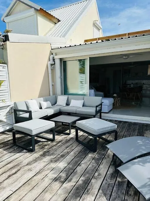 別荘 Palm & Sea, 1 Chambre Sur La Plage, Nettle Bay Beach Club Baie Nettle